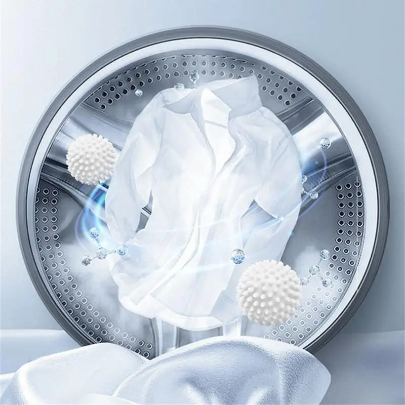 Топка за изсушаване PVC Топки за Многократна употреба за пране на Дрехи Топка за пералната Машина, Омекотител за тъкани на Топката за пране на Дрехи Почистване на Топки за Пералня Инструменти