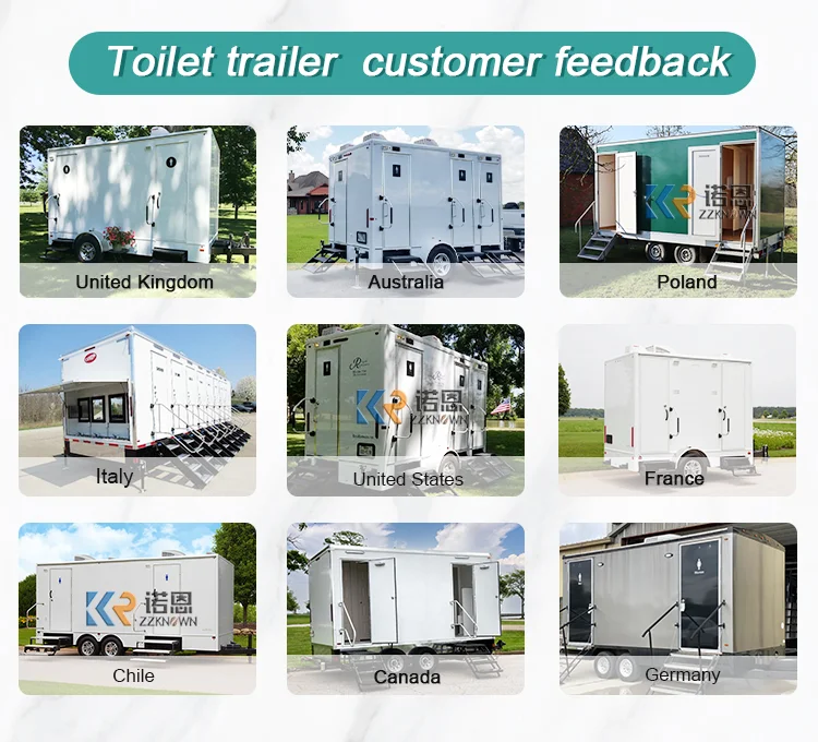 2023 Преносими Ремаркета За Тоалетна Добро Качество Мобилен Обществена Тоалетна Произведено В Китай Временна Тоалетна Стая С Душ