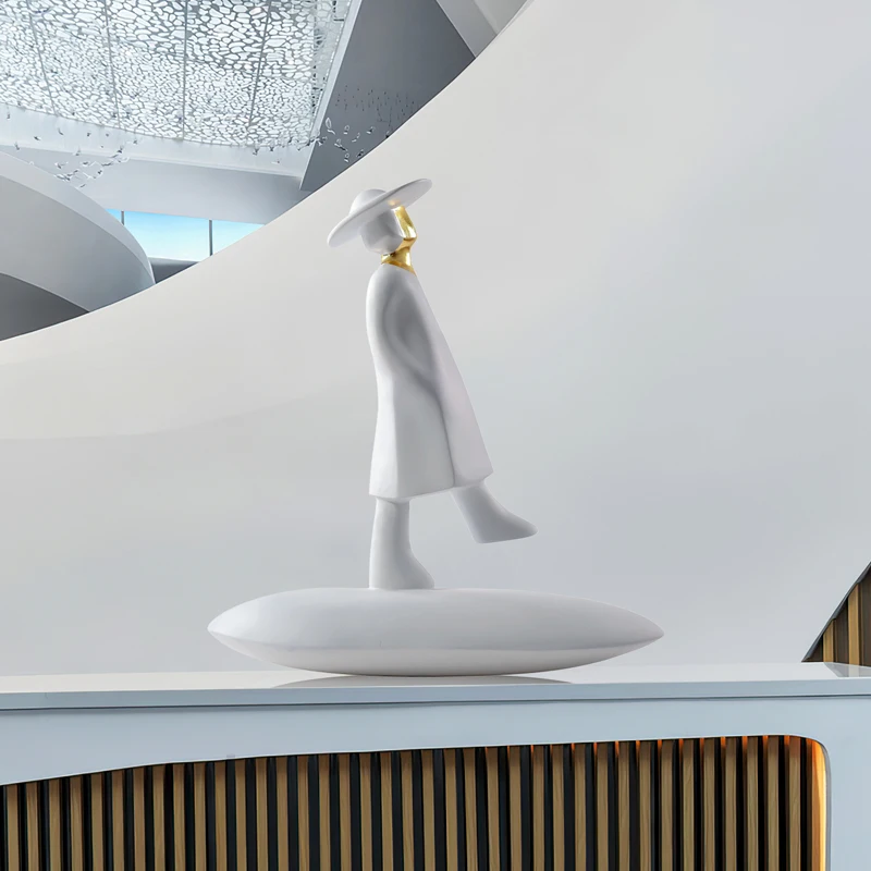 ZL Съвременната абстрактна фигура, скулптура, художественото оформление, украса на Офис