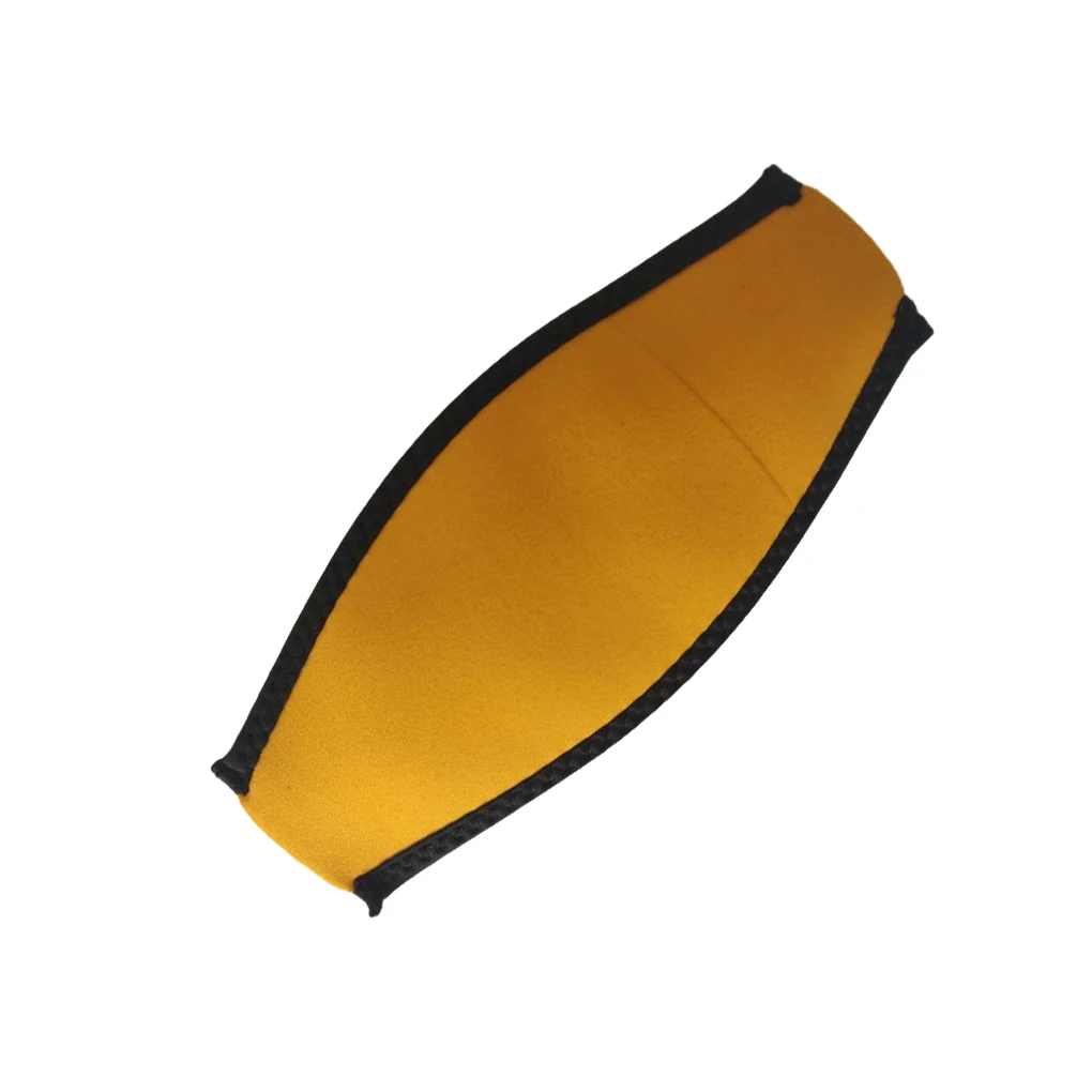 Калъф за подводно плуване с подплатена каишка за гмуркане, защитен пояс за балсам за коса, Плувни очила, Обвивка за водни спортове Оранжев цвят