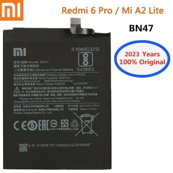 2023 Година Висококачествен Нова Оригинална Батерия BN47 За Xiaomi Redmi 6 Pro 6Pro Mi A2 Lite 4000 mah Батерия за Мобилен Телефон Bateria