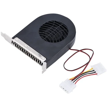 2X мини-системен вентилатор на слот PCI за процесора, охлаждащ вентилатор vdc, нови вентилатори за охлаждане PCI за компютър