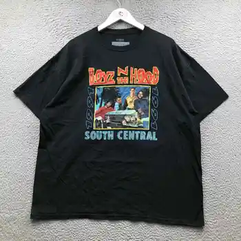 Boyz N The Hood South Central 1991 мъжка Тениска 3XL с къс ръкав и шарките черен цвят