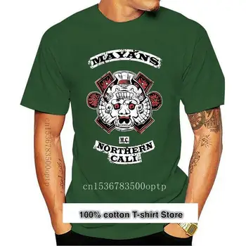 Camiseta de Mayans Mc ал hombre y mujer, camiseta Popular negra, divertida, novedad