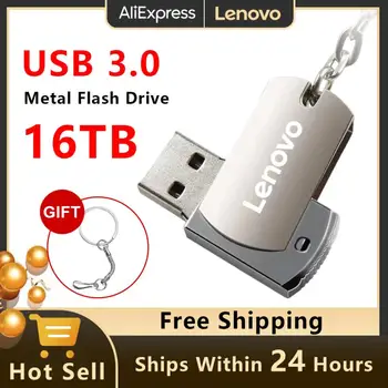 Lenovo U Disk 2 TB 1 TB 256 GB USB 3.0 флаш памет Type-C Интерфейс за Мобилен Телефон, Компютър Взаимно Прехвърляне на Преносима USB Памет