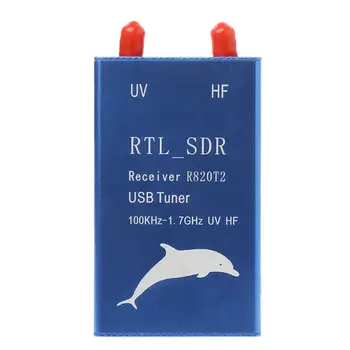 RTL2832U + R820T2 100 khz-1,7 Ghz VHF UHF RTL USB тунер-приемник, FM радио
