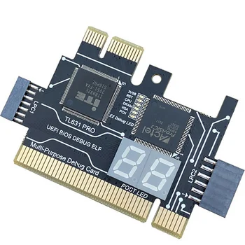 TL631 Pro Многофункционален Настолен Лаптоп ЗЗК-DEBUG Post Card PCI PCI-E Mini PCI-E Диагностика Анализатор на Дънната платка, Тестер, A