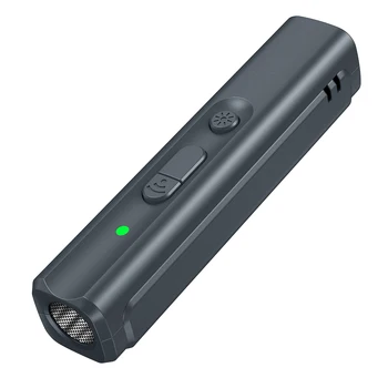 USB Акумулаторна мини-ултразвукова мол кучета от лай при ходене с Лилава каишка устройство, за да отблъскват лай