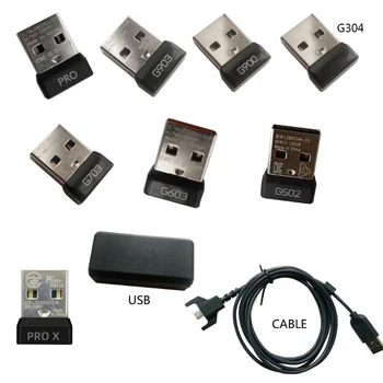 USB-Ключ за Logitech G502 G603 G304 G703 G900 G903 GPW GPX Безжична Мишка с USB Приемник на Сигнала Адаптер за Директна Доставка на
