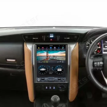Авто плейър на Андроид 13 с екран RHD 128G Tesla за TOYOTA Fortuner HILUX Revo 2005-2014 Стерео GPS Мултимедийно главното устройство