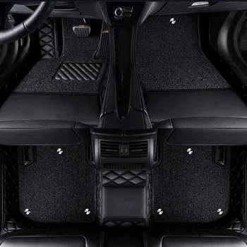 Автомобилни постелки по поръчка за Peugeot 508 2011-2018 Детайли на интериора, аксесоари за автомобили, двуслойни подвижни