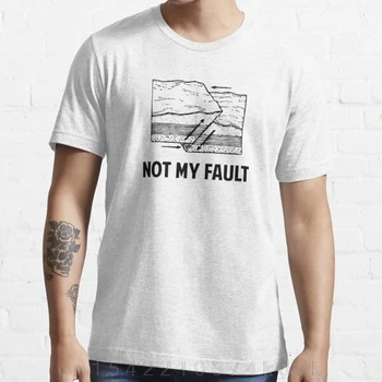 Вината Не е моя, Модерен мъжки тениски с принтом, Байкерская тениска, мъжки памучен тениска с къс ръкав