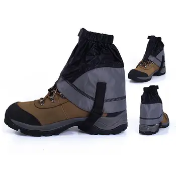 Водоустойчиви гети за обувки Непромокаеми регулируеми гети за крака Лесна защита за обувки на Ниски щитове за обувки с катарама