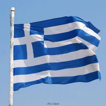 Горещ 90x150 см Гръцки Флаг Събитие Фестивал Парад на Банер Декорация на дома, Знамена на Гърция A89