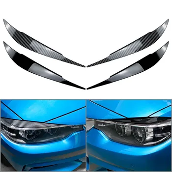 Декоративни панел за вежди Пред фаровете на колата на BMW 4 Series F32 F33 F36 2012-2020 За F80 M3 2014-2018 За F82 F83 M4 2015-2020