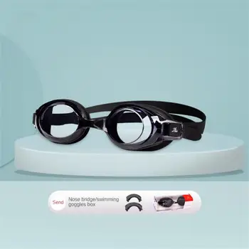 До -9,0, Очила за плуване, при късогледство, по рецепта, Водоустойчив фарове за очила за плуване, Силиконови очила за гмуркане с диоптриями, Тийнейджъри, възрастни