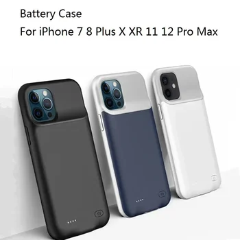 За iPhone 6 6S 7 8 Plus X XS Max XR SE 2020 Капаци За батерии и Зарядни устройства Power Bank за iPhone 11 12 Pro Max Extensive Battery PowerBank