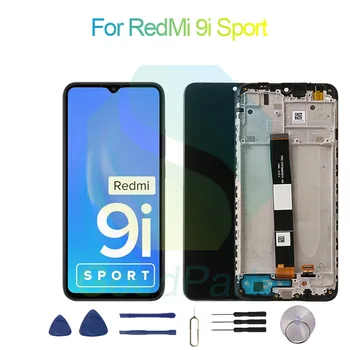 За RedMi 9i Sport Подмяна на екрана на дисплея 1600*720 за RedMi 9i Sport сензорен LCD-дигитайзер