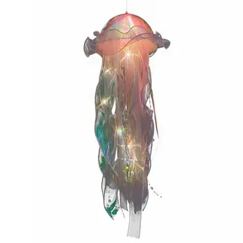 Интериор под формата на фенер с медуза, Красиви лампи, декоративни лампи във формата на морски създания за детска стая на рожден Ден момичета, спални, тематични партита в Океана