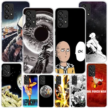 Калъф One Punch Man Аниме Phnoe за Samsung Galaxy A14 A54 A34 A24 A13, а a53 A33 в а23 A52 A12 A22 A32 A03S A02S A04S Unique Cover Co