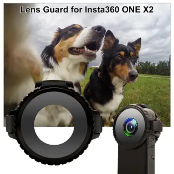 Капак на обектива за Insta360 ONE X2 Защитна Капачка за обектива на Капака на Корпуса Защитен Аксесоар За Панорамната Камера Insta360 One X2 Screen Case