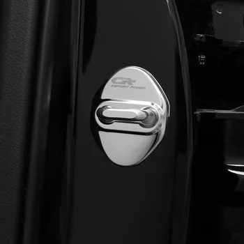 Капачка на отвора на замъка кола, защитно покритие с винтова ключалката на крилото на замъка заменен с декоративни аксесоари За Honda CRV 2017 2018 2019 2021
