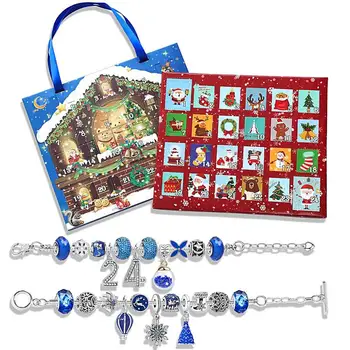Коледна украса, Адвент-календар, Календар за обратно броене за момичета, сувенири за сватбени партита за деца, Коледни подаръци за деца