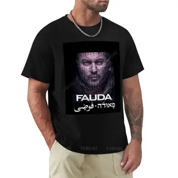 Лиор Път от FAUDA, тениски, дрехи за хипита, черна тениска, летни дрехи, мъжки ризи с къс ръкав
