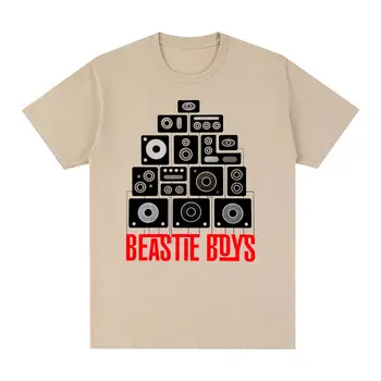 Музикална група Beastie Boys, Реколта тениска, Памук, Алтернативен Рок, Хип-хоп, мъжка риза, Нова риза, дамски блузи