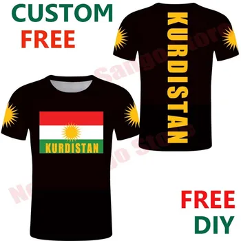 Нация Кюрдистан, Тениска С Кюрдски Флага, Творчески Кръгъл Отвор На Вратата, Однотонная Графична Тениска Dalkurd Ff За Мъже, Ежедневни Тениски