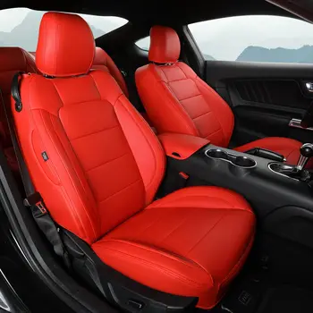 Обичай калъфи за автомобилни седалки на Ford Mustang Coupe Hardtop 2015 2016 2017 2018 2019 2020 2021 2022 2023 2024 Защитен калъф за седалка