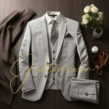 Оборудвана мъжки блейзър, офис блейзър, сако, мъжки якета, Сватбена рокля, сако, палто, Случайни бизнес костюм, мъжки яке