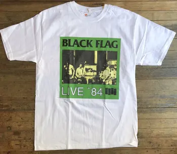 Продажба на тениски с албума Black Flag Live '84 за записи