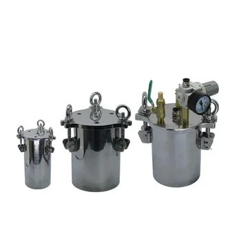 Резервоар за лепило под налягане от неръждаема стомана с капацитет 1 л, Резервоар за дозиране на лепило