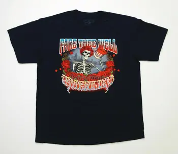 Риза Grateful Dead Тениска Fare Thee Well Bertha Soldier Field Чикаго