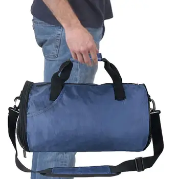 Спортна чанта за фитнес, пътна чанта за обувки и за мокри принадлежности, мултифункционален водоустойчив малка спортна чанта за бизнес пътувания